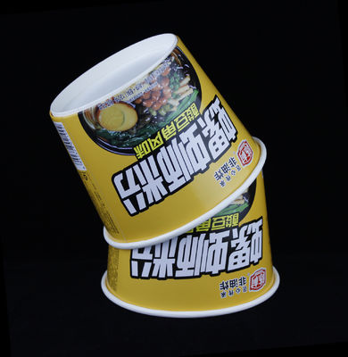 Contenitore di porridge per zuppa da asporto per tazze di carta a pasta istantanea usa e getta