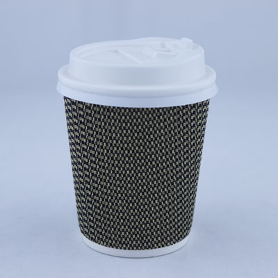 Tazza di carta stampata con coperchio monouso 360 ml