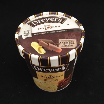 475 ml di tazza di carta per gelati con coperchio