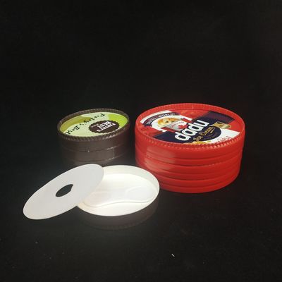 475 ml di vasche biodegradabili per gelati con coperchio, 520 ml di scodella di carta per gelati