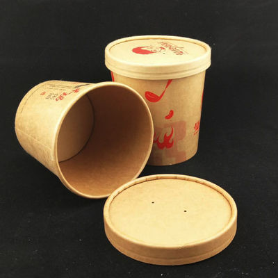 250 ml 8 oz Cucine di zuppa di carta riciclabili Cucine resistenti al calore