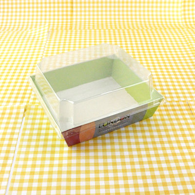 Imballaggio biodegradabile per forni da forno Scatola per pane Torta carta kraft Contenitore alimentare