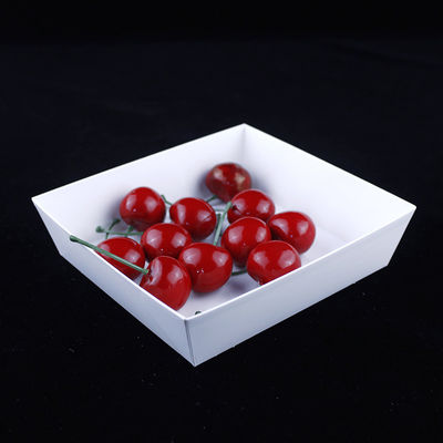 Cartone di imballaggio per dessert riciclato carta di cartone d'avorio contenitore alimentare