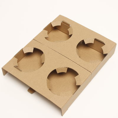 Scatola di imballaggio da forno stampabile Disposable Rectangle Paper Cup Pad