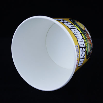 Tazza di carta biodegradabile per zuppa con isolamento del coperchio 32 oz contenitori