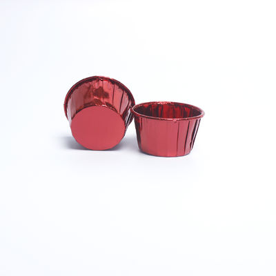 Coppe per cupcake in foglio di alluminio compostabile, tazze da forno per muffin usa e getta