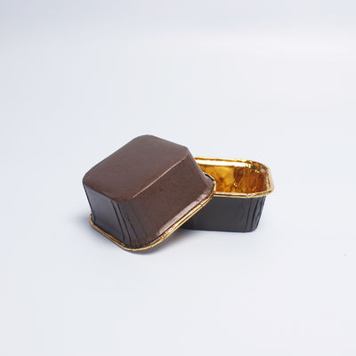 Scatola di alimenti con foglio di alluminio conduttivo termico, scatola usa e getta di alluminio per cuocere.