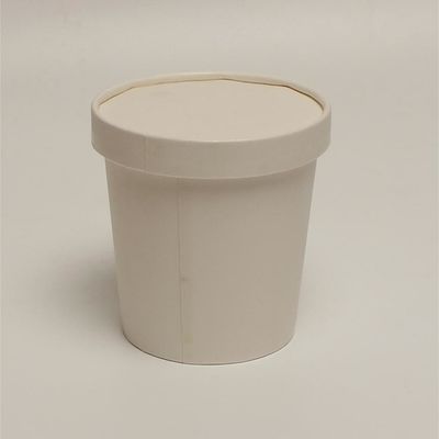 Coppe di minestra riciclabili, compostabili, da microonde, coppe di minestra di carta da 16 oz.