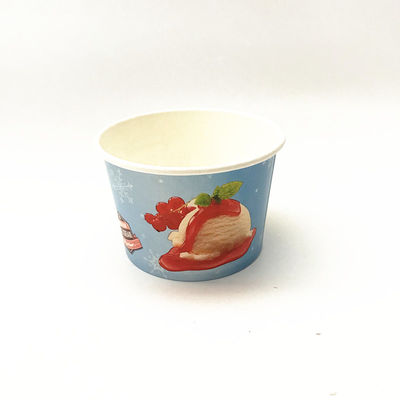 Coppe di gelato all'ingrosso Coppe di carta personalizzate Coppe di gelato surgelate Imballaggi per alimenti e bevande