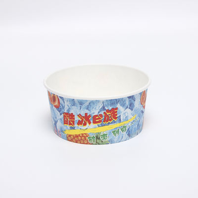 Logo stampato su misura Disposable per andare moderno contenitore di imballaggio gelato Ice Cream Cup