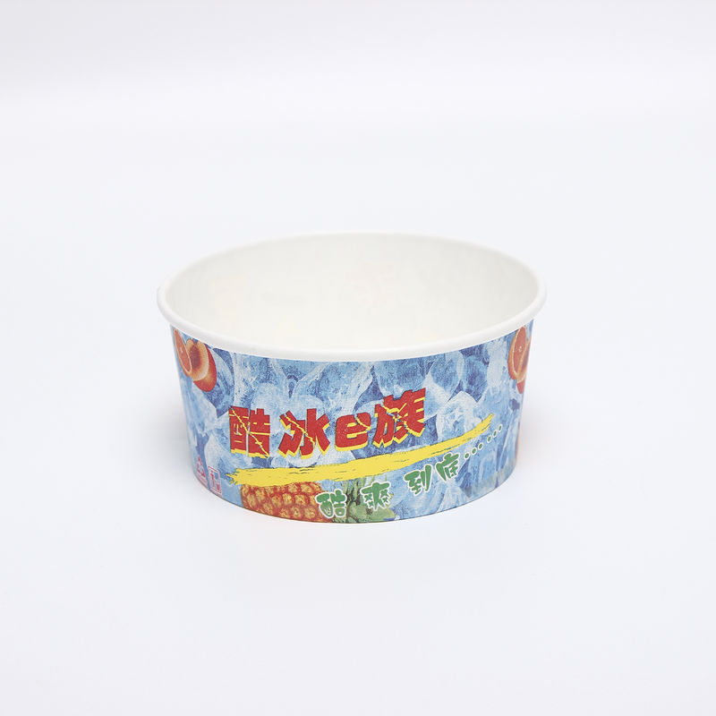 Logo stampato su misura Disposable per andare moderno contenitore di imballaggio gelato Ice Cream Cup
