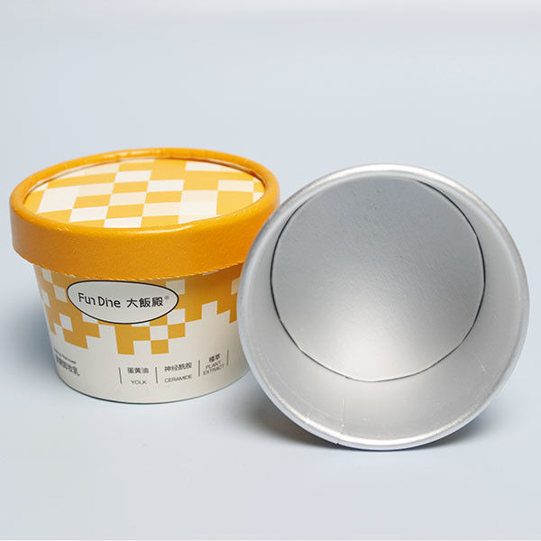 Coppa di carta per gelati da 85 ml scatole monouso di carta per gelati tazze di carta per yogurt tazze di carta e tazze di carta per gelati scatola di imballaggio